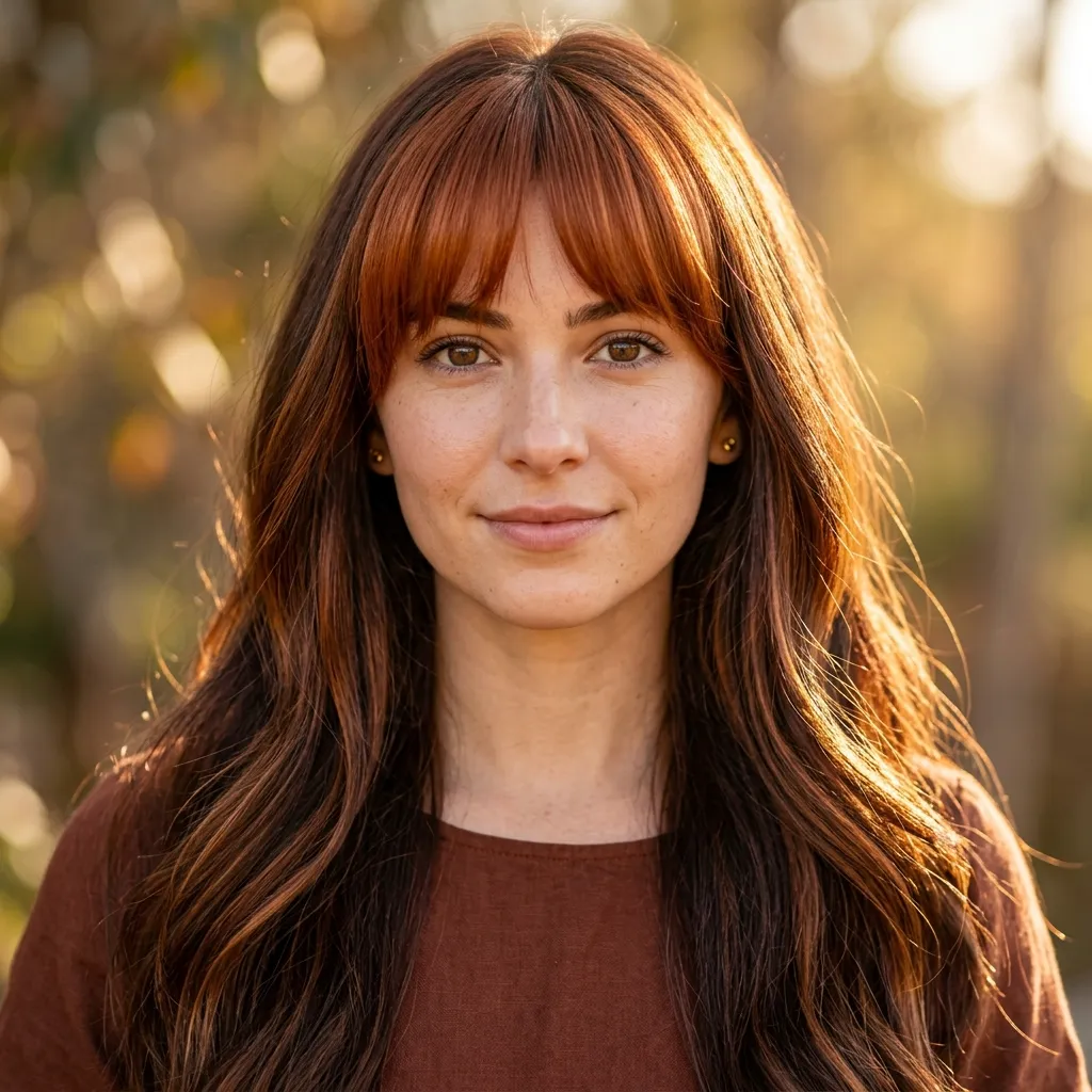 8. Copper and Warm Tone Money Piece