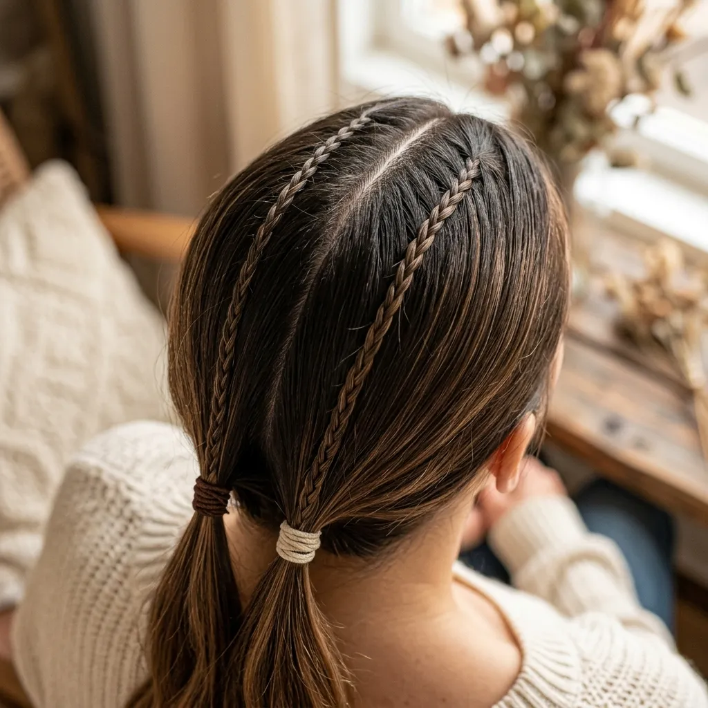 8. Micro-Braids Concealing the Undercut