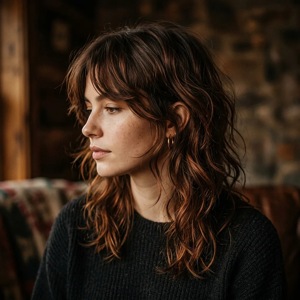 8. Shag Cut With Wispy Layers