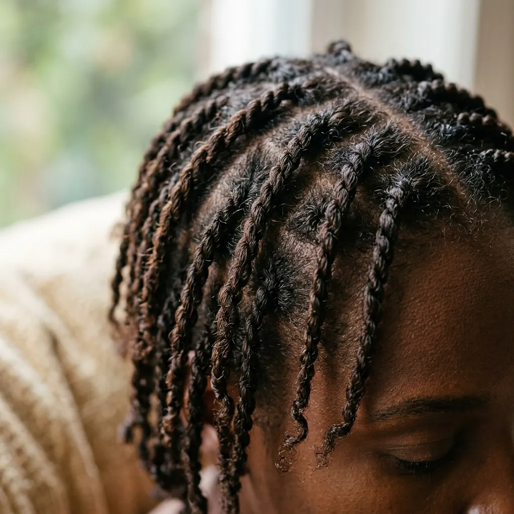 8. Two-Strand Twists for Fine, Thin Hair