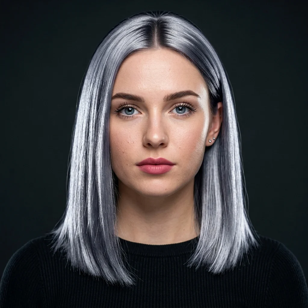 9. Full Silver Vivid Gray