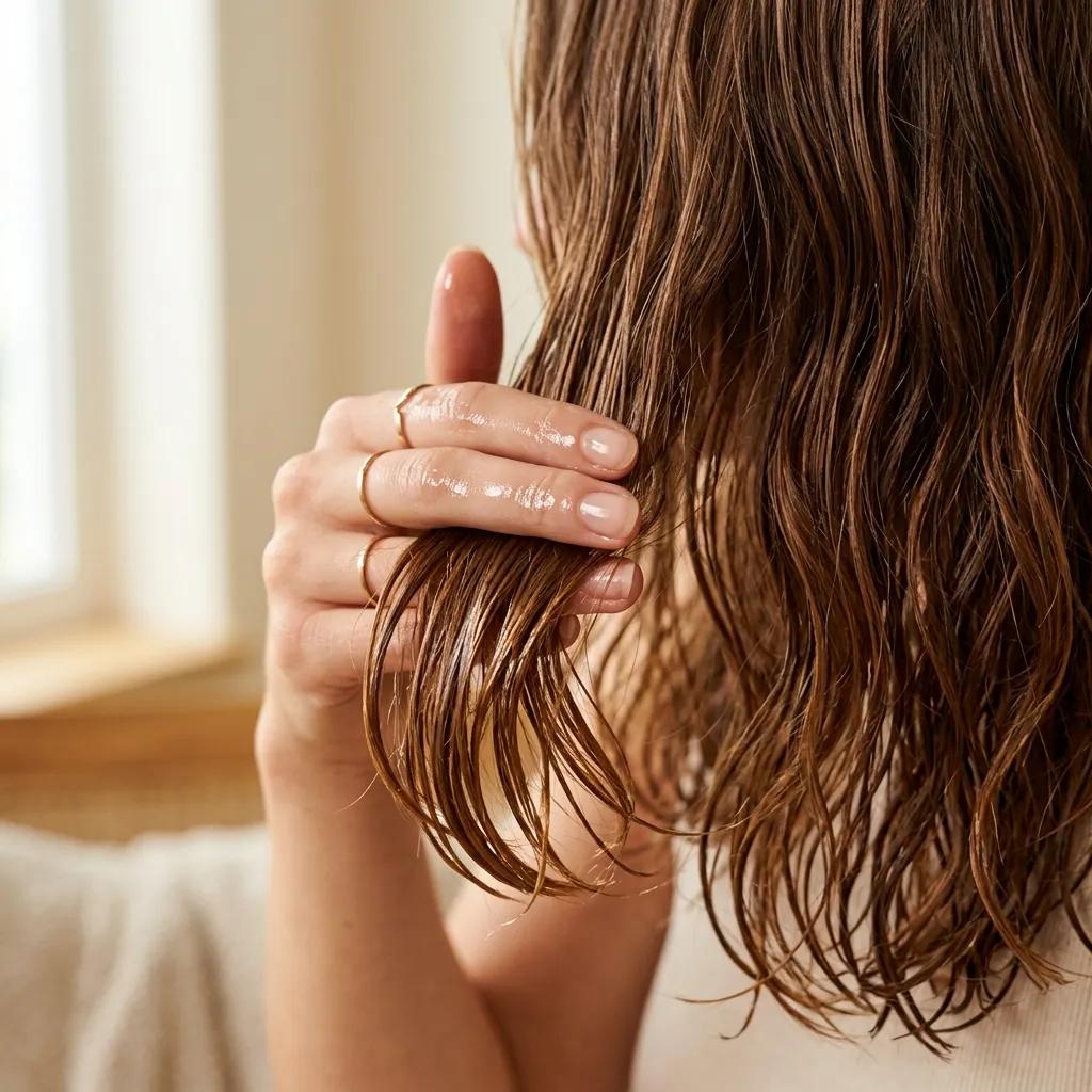 9. Leave-In Conditioner Sealed with a Lightweight Oil