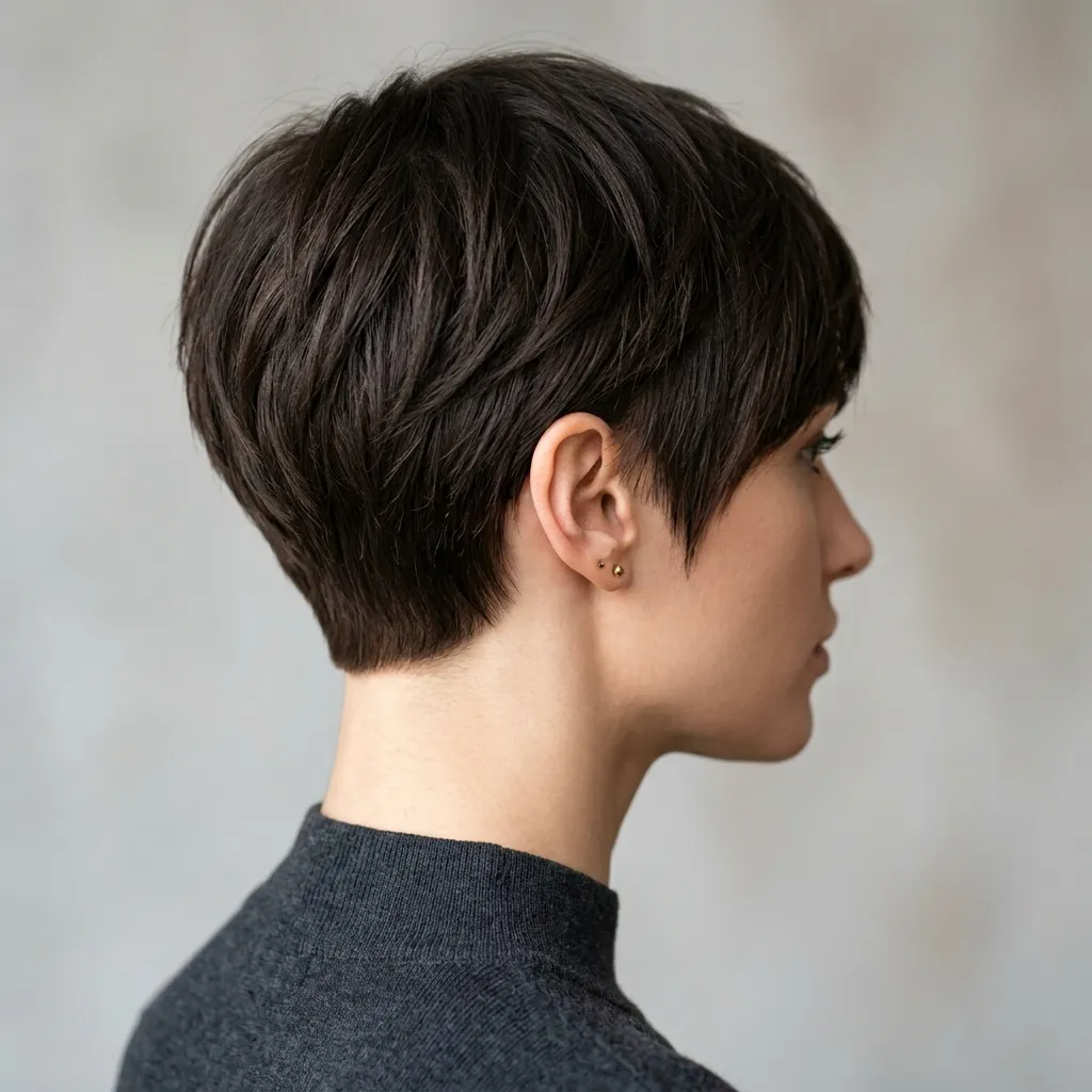 9. Straight Pixie Crop