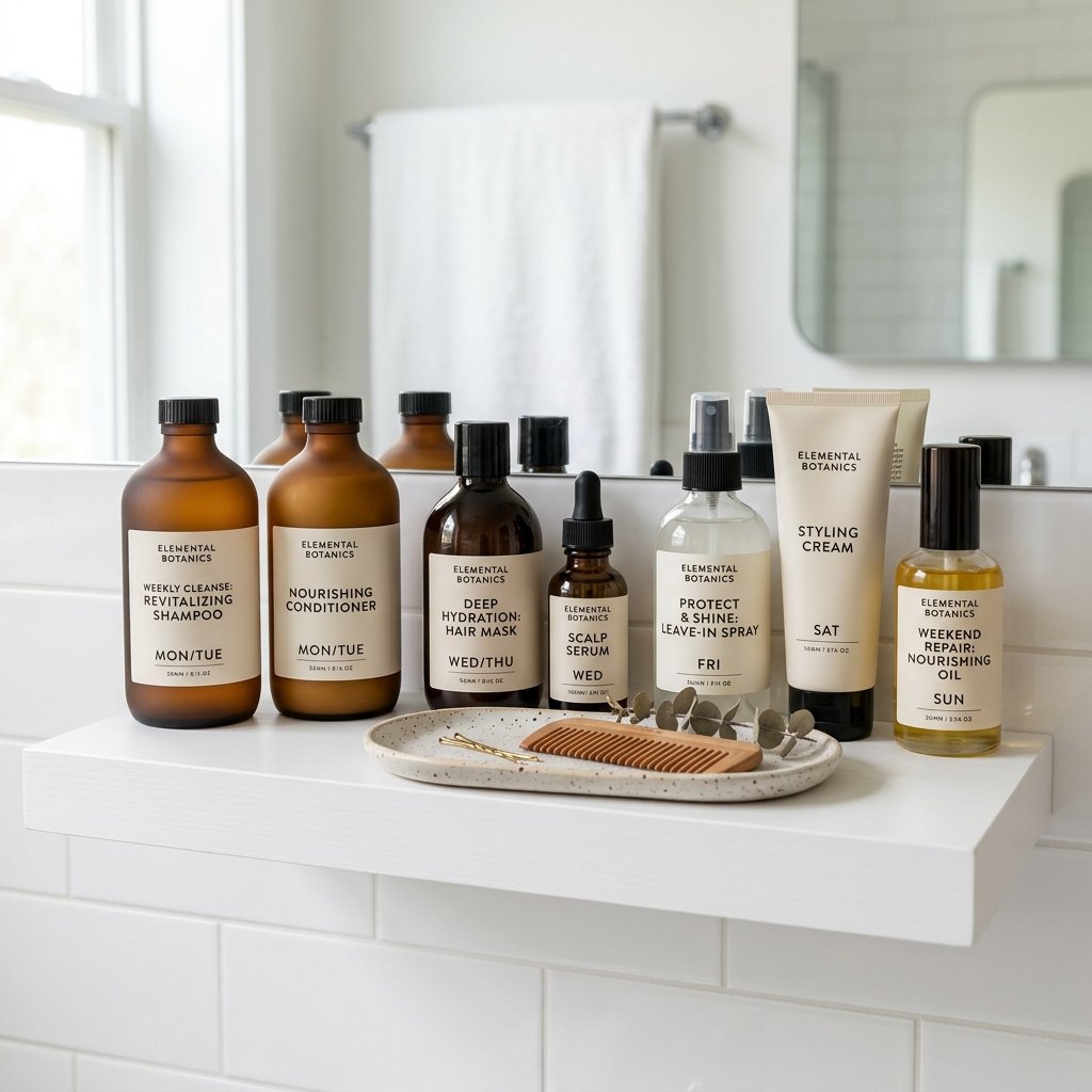 8. Build a Weekly Hair Care Schedule Around Breakage Prevention