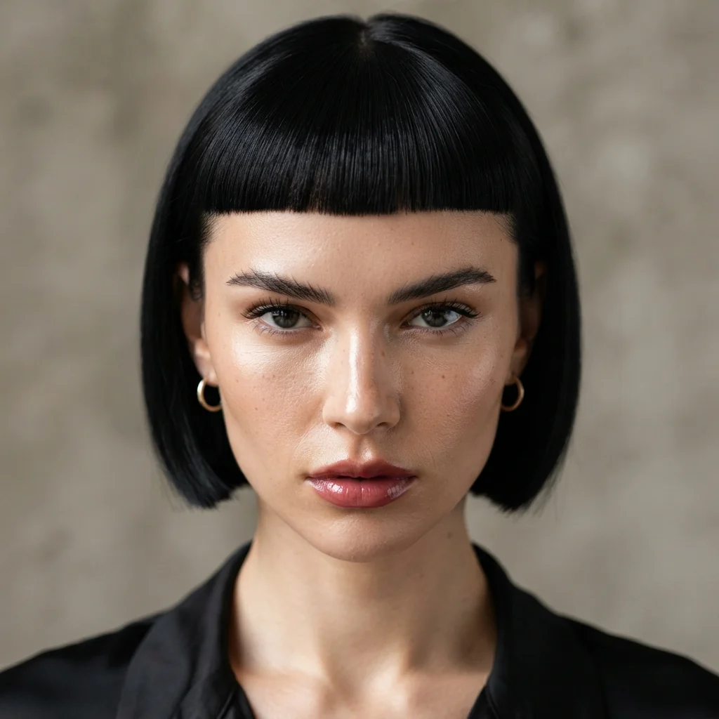 10. Blunt-Cut Baby Fringe