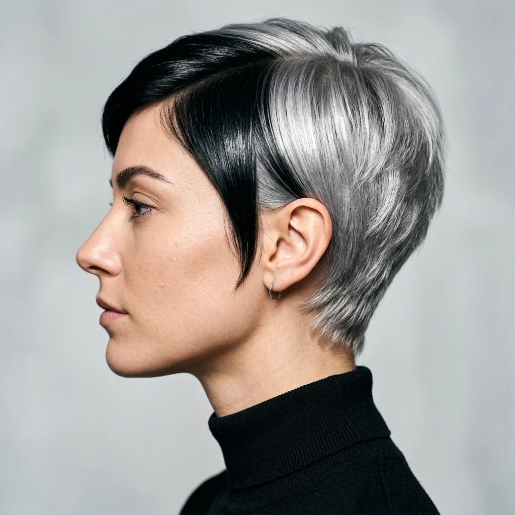 10. Compact Two Tone for Short Bobs and Pixies