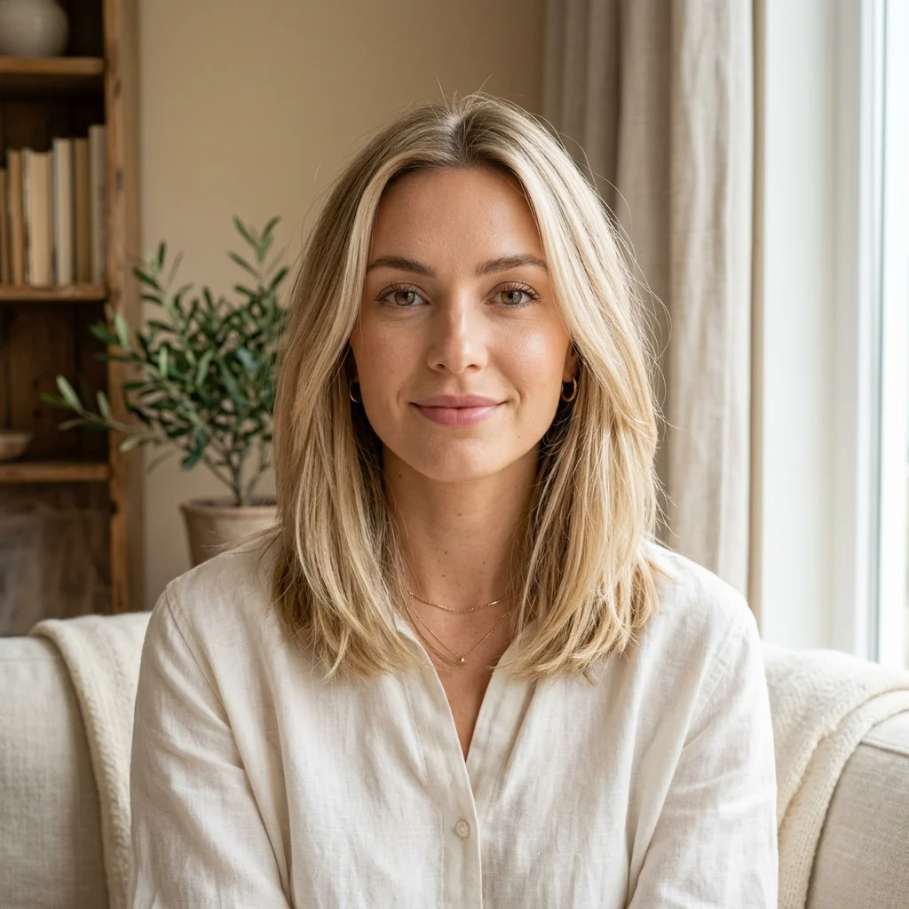 11. Long Bob (Lob) with Champagne Blonde Ends