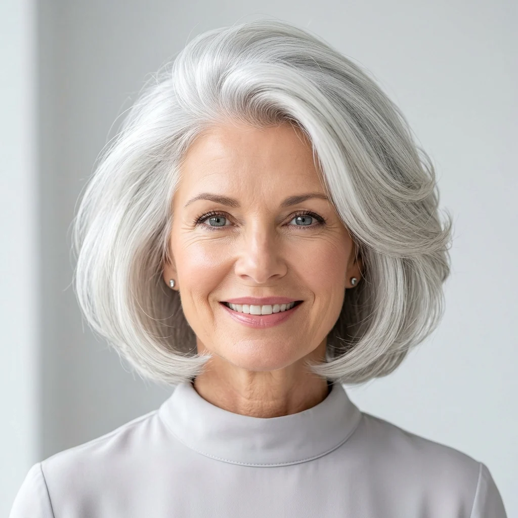 11. Round Brush Volume Blowout (STYLING)