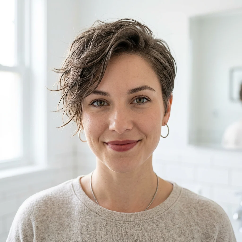 11. Sea Salt Spray Wash and Wear Pixie (STYLING TECHNIQUE)