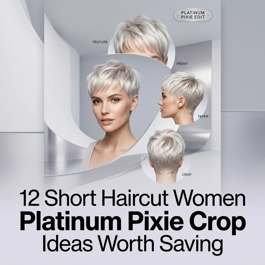 12 Short Haircut Women Platinum Pixie Crop Ideas Worth Saving