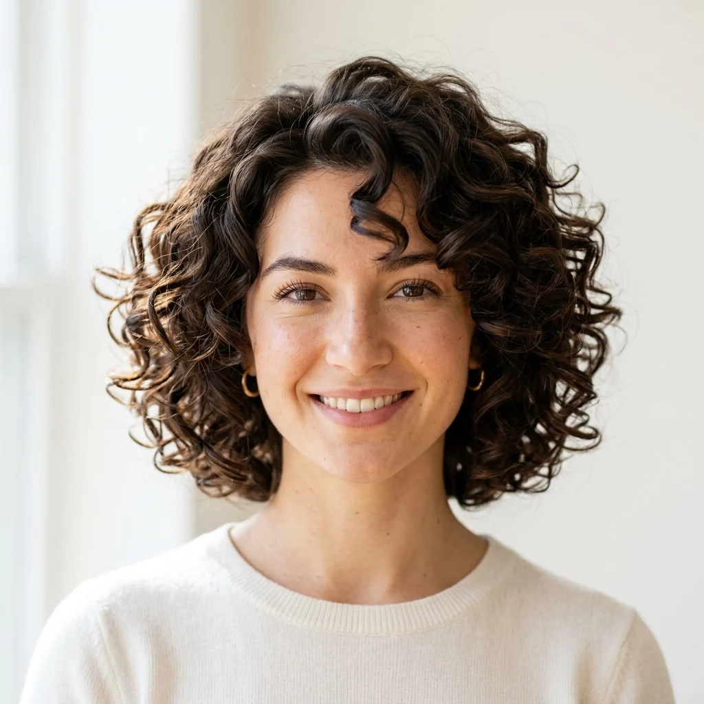 12. Diffused Curls for Natural Volume
