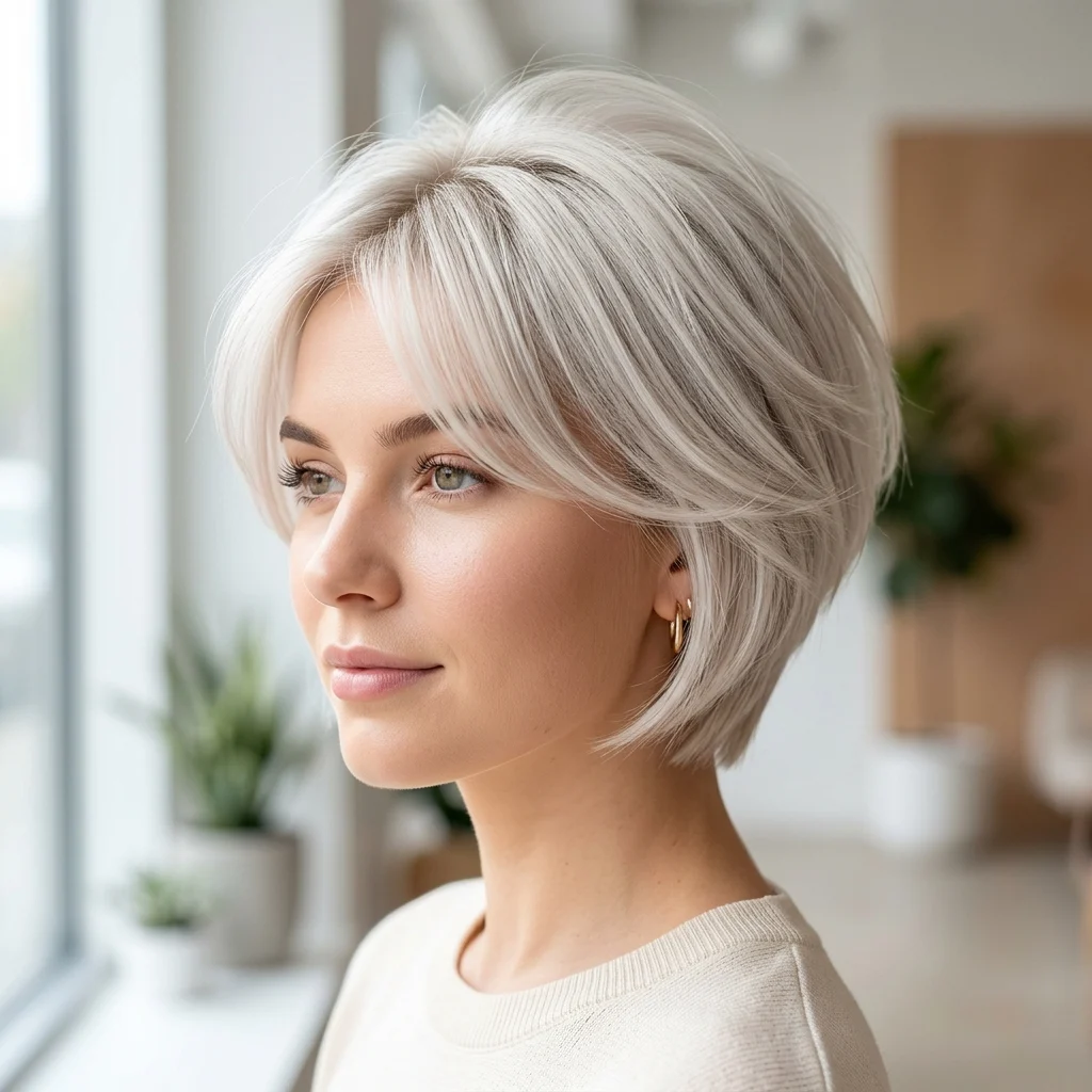 12. Fine Hair Sleek Wedge Adaptation