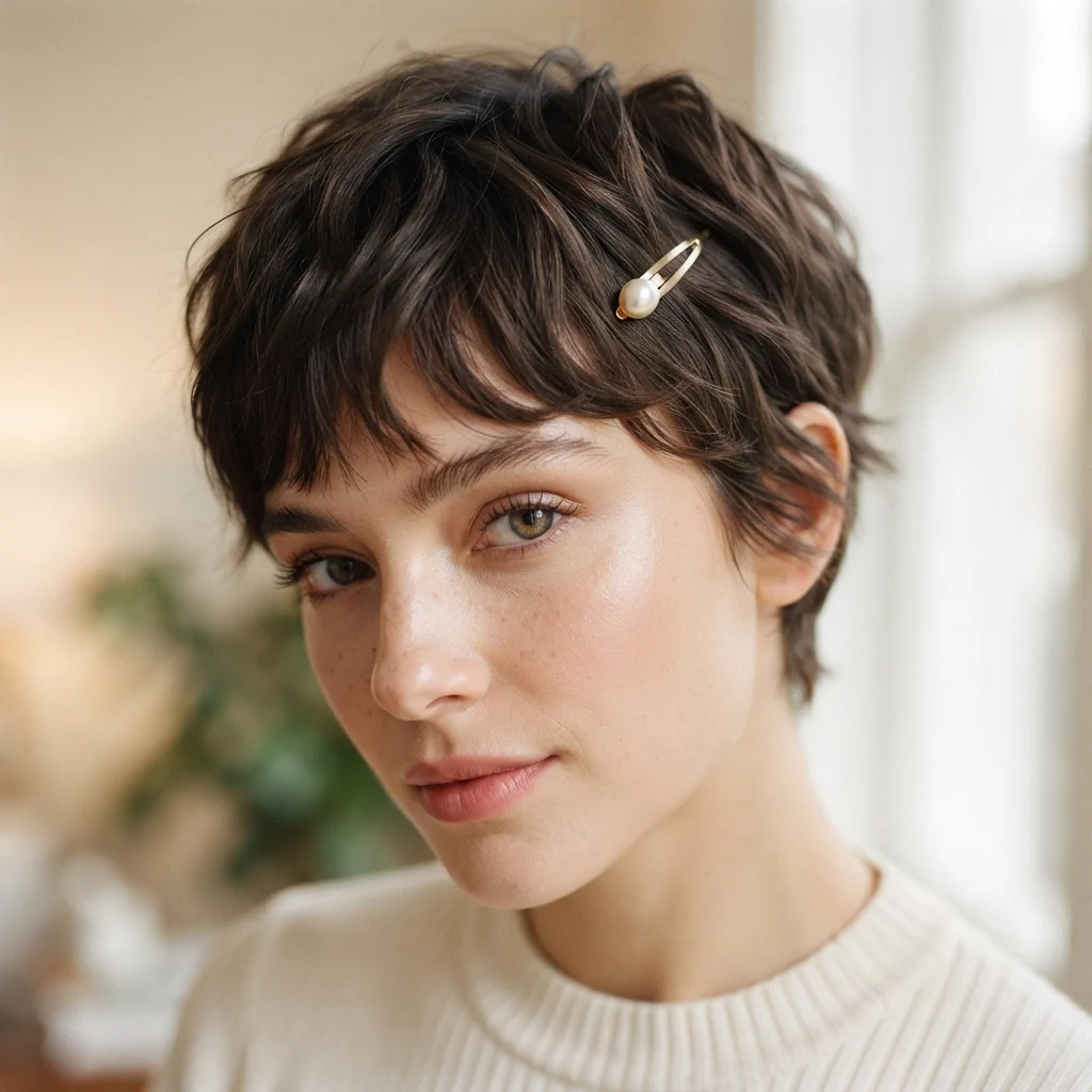 13. Pearl Snap Clip Detail