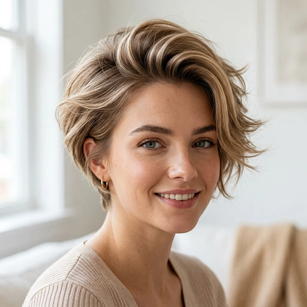 14. Volumizing Wedge for Fine Hair