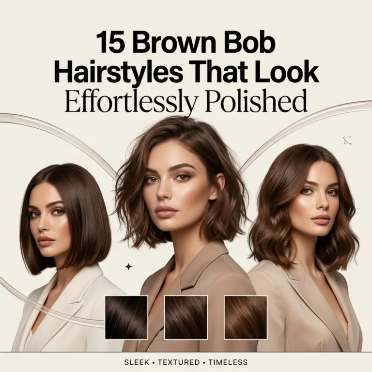 15 Brown Bob Hairstyles That Look Effortlessly Polished