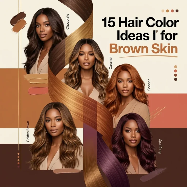 15 Hair Color Ideas for Brown Skin