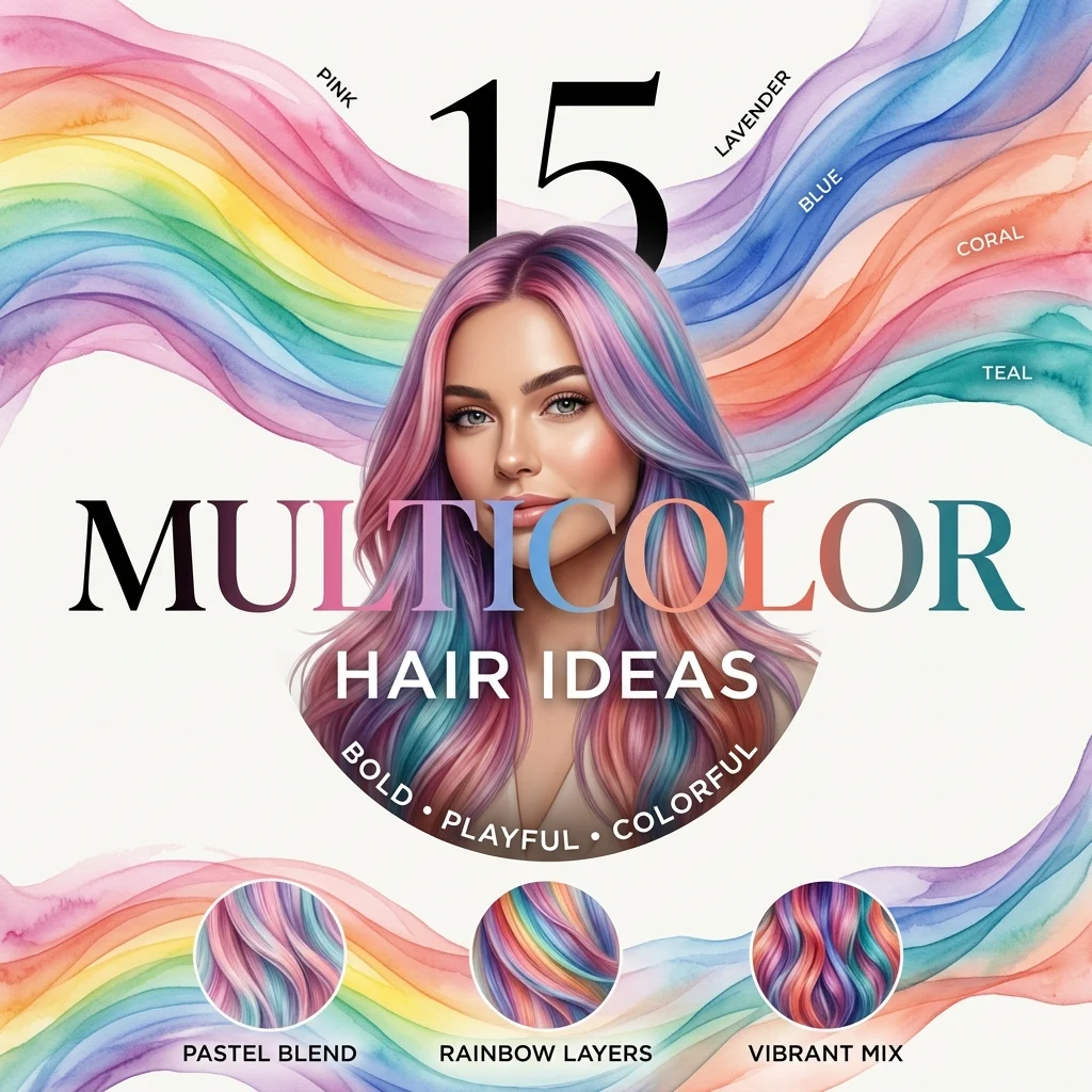 15 Multicolor Hair Ideas