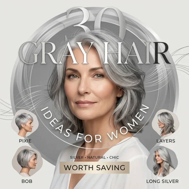 Gray Hair Ideas for Women: 30 Styles Worth Saving