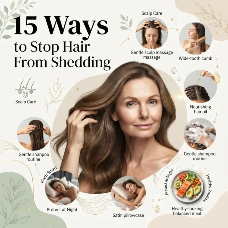 15 Ways to Stop Hair From Shedding