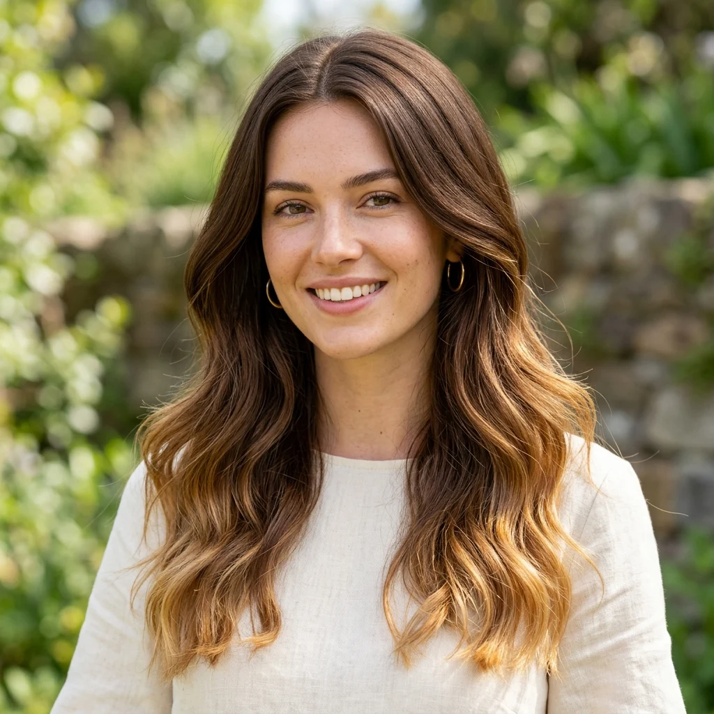15. Chestnut Base With Sun-Kissed Tips