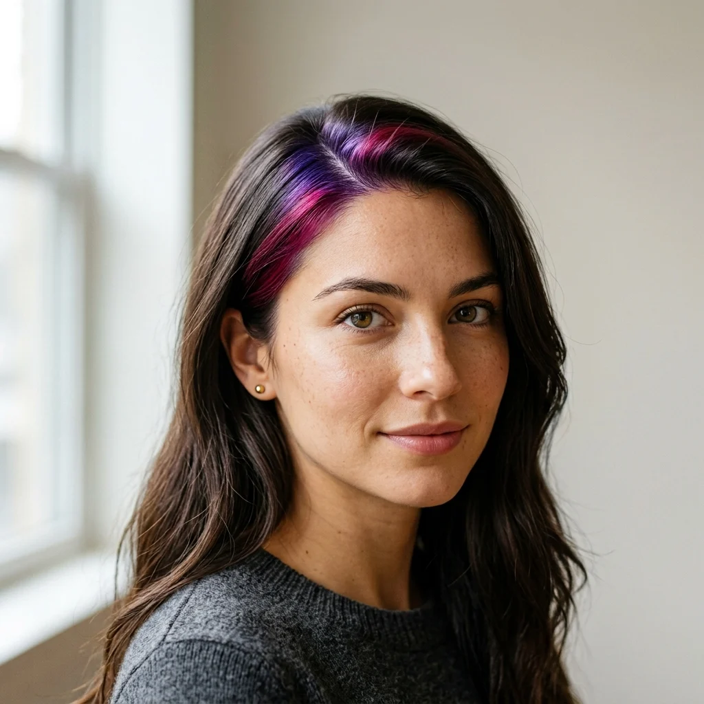 15. Root-Only Color Pop (LOW-COMMITMENT)