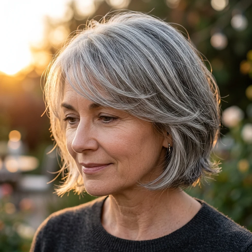 15. Side-Swept Wispy Fringe