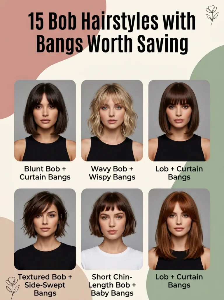 15 Bob Hairstyles with Bangs Worth Saving