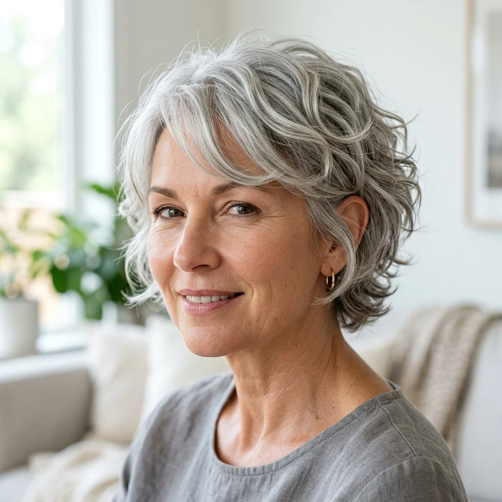 16. Wash and Go Silver Bixie (LOW-MAINTENANCE)