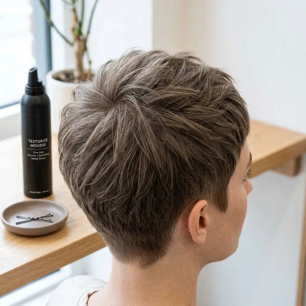 17. Adapting the Micro Fringe to Round Face Shapes