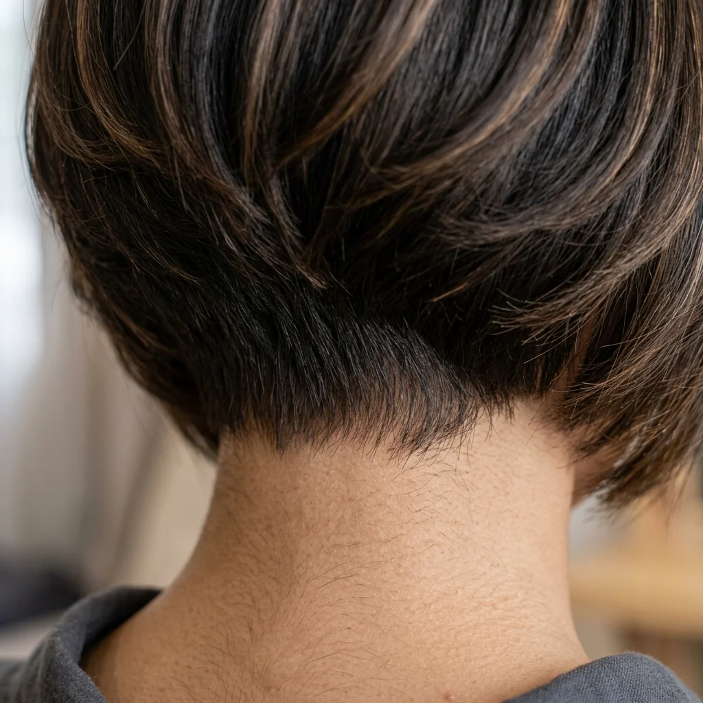 17. Feathered Nape Taper