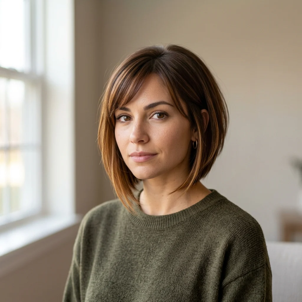 17. Graduated A-Line with Fringe
