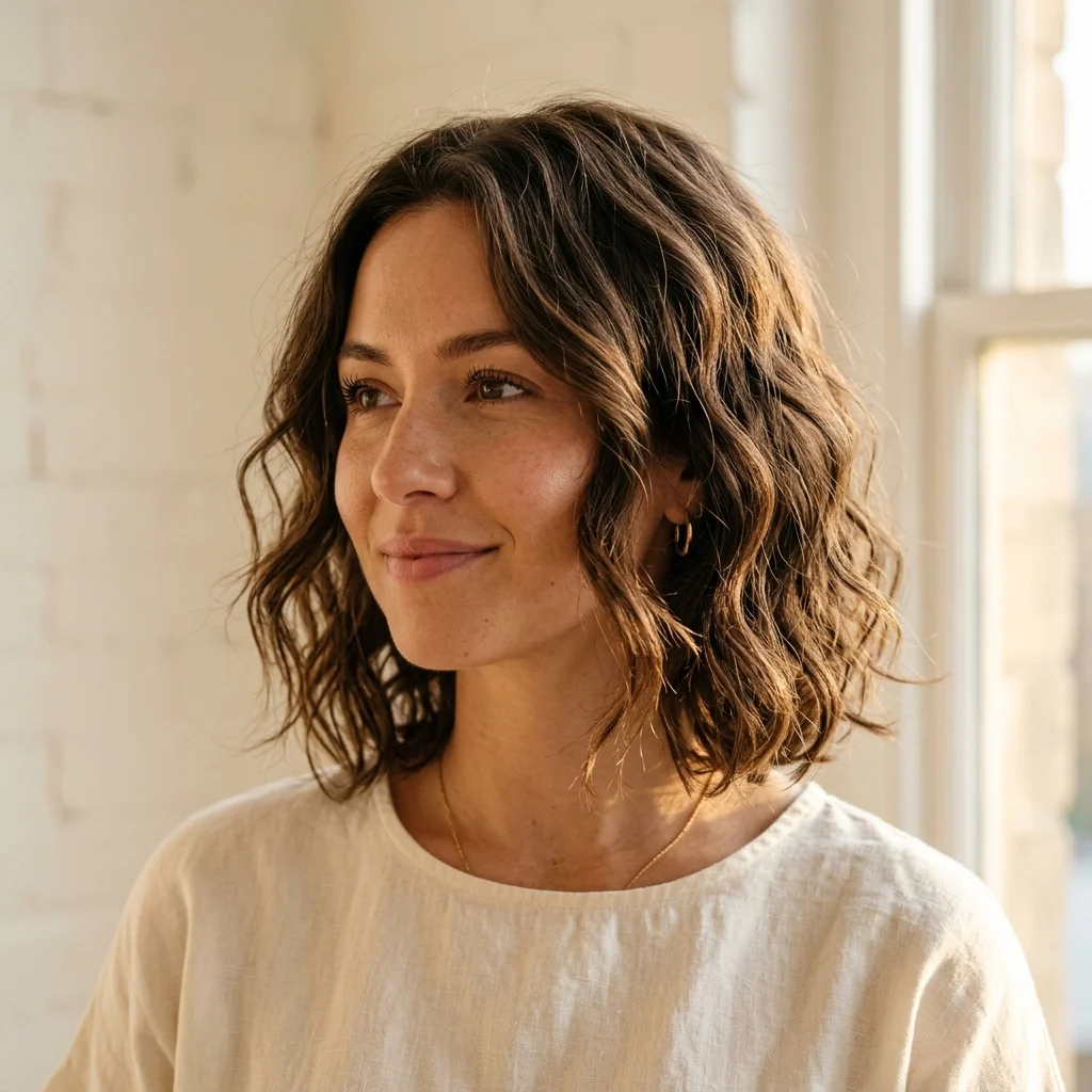 2. Beachy S-Waves with Sea Salt Spray