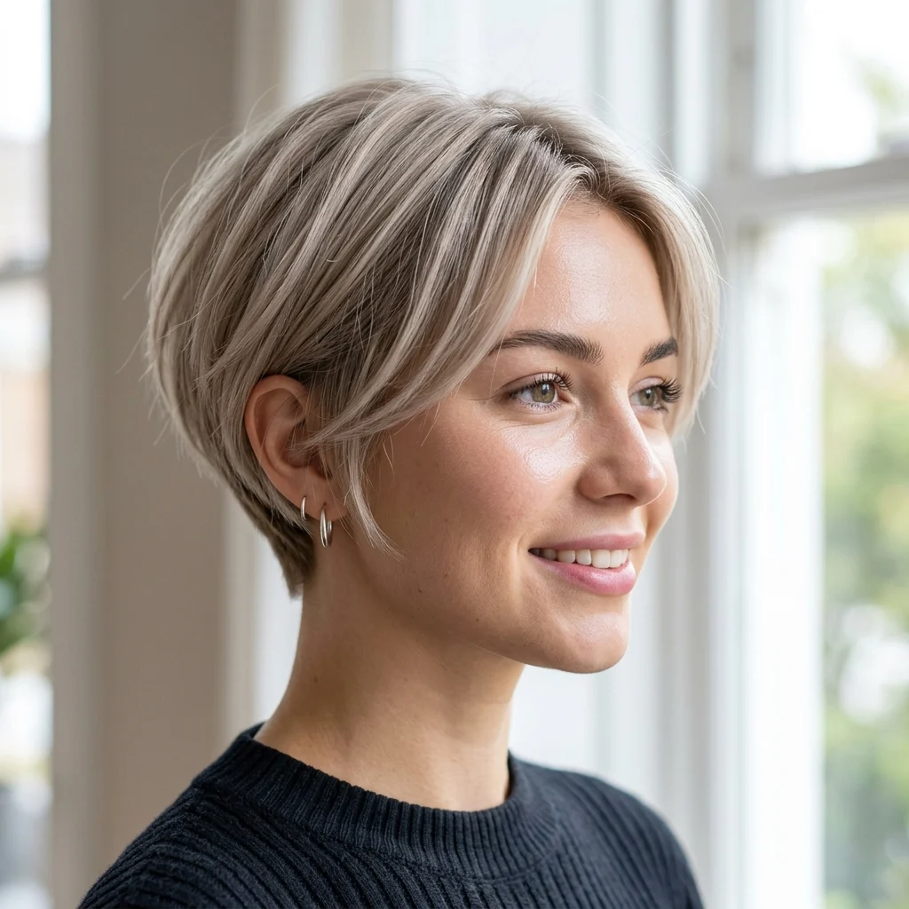 2. Cool Ash Blonde with Beige Undertones