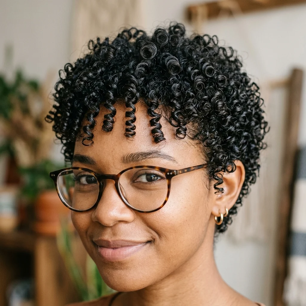 2. Defined Curly Ringlet Pattern Throughout the Crop (TEXTURE)