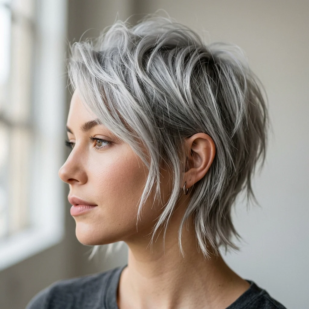 2. Piece-y Textured Ends with Matte Finish (TEXTURE)