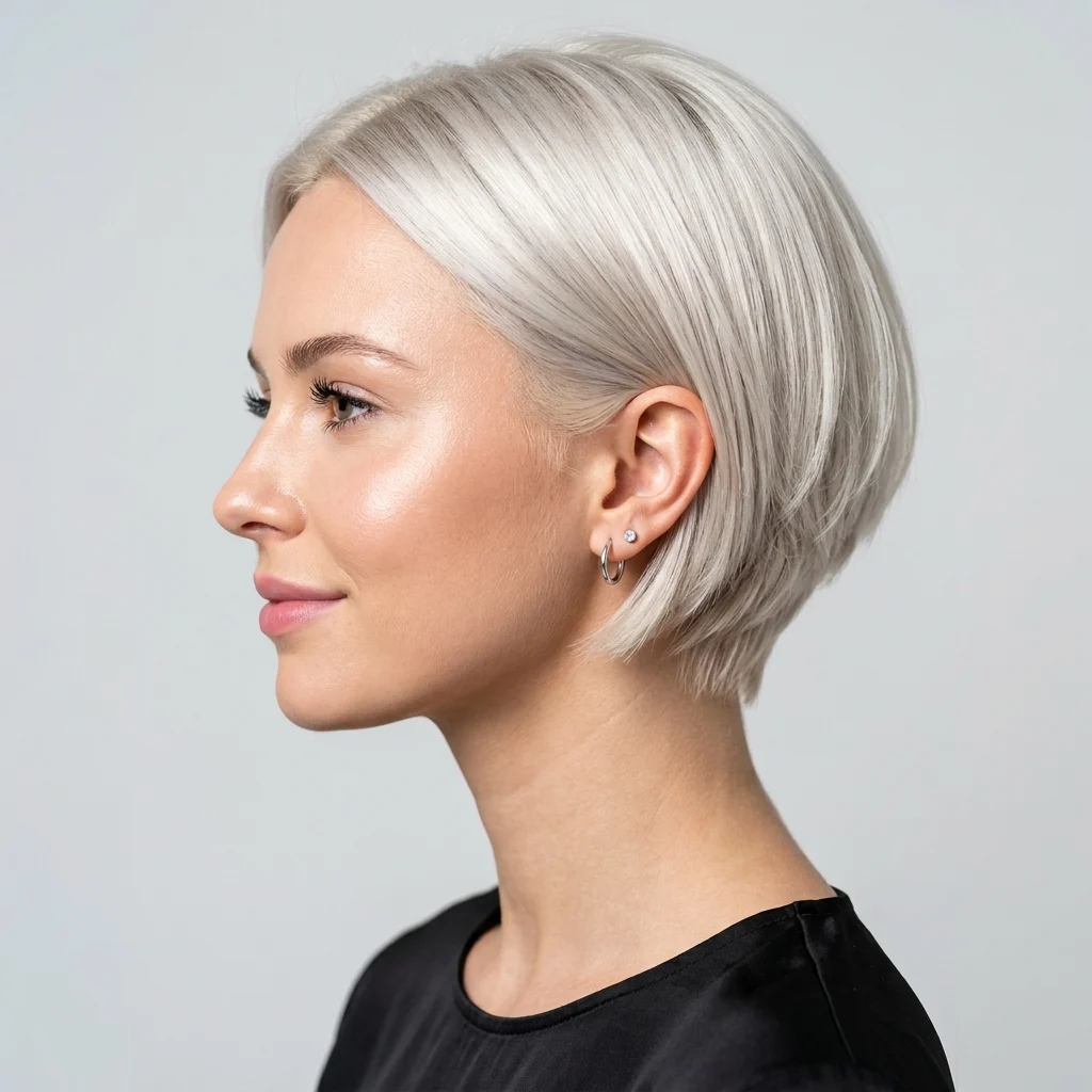 22. Micro Fringe Just Above the Brow