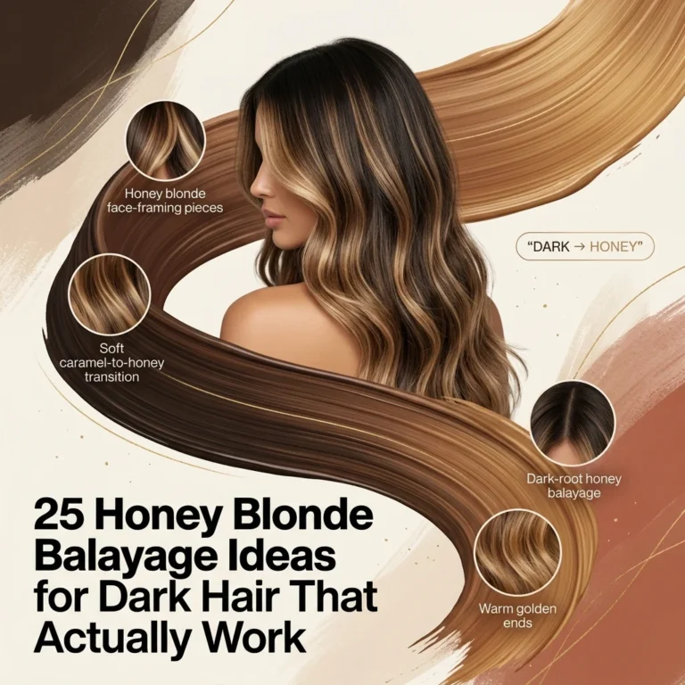 25 Honey Blonde Balayage Ideas for Dark Hair That Actually Work