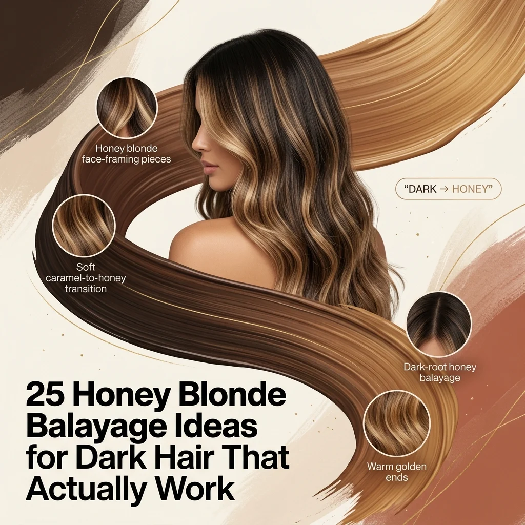 25 Honey Blonde Balayage Ideas for Dark Hair That Actually Work