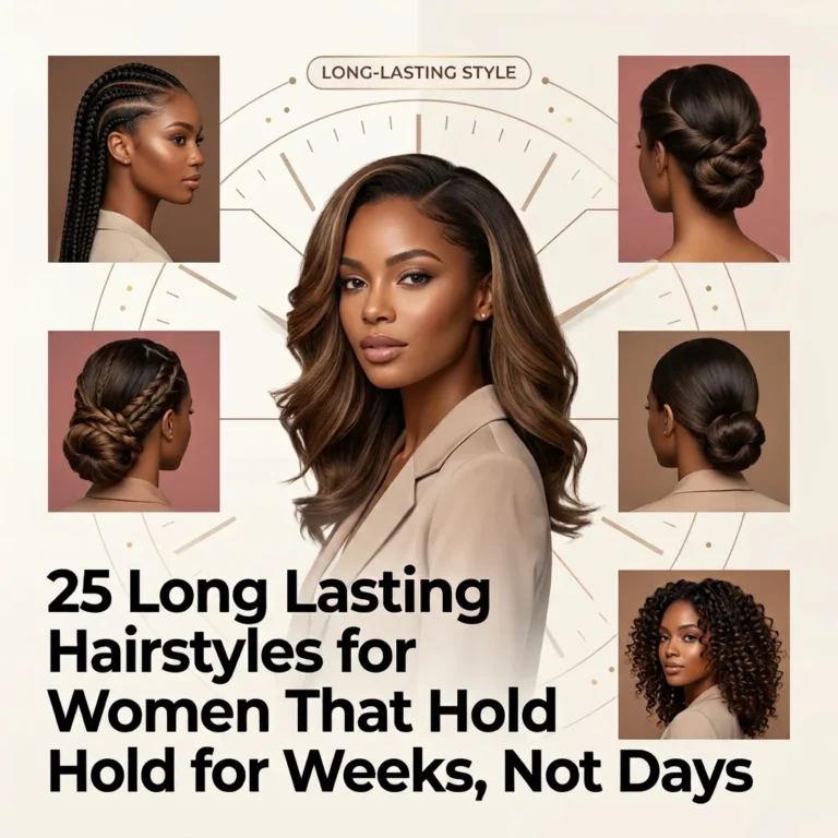 25 Long Lasting Hairstyles for Women That Hold for Weeks, Not Days