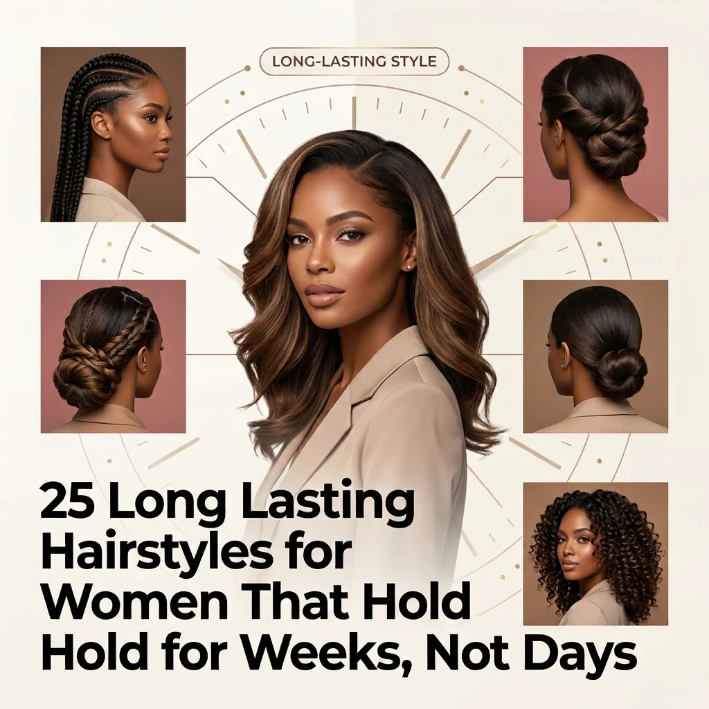 25 Long Lasting Hairstyles for Women That Hold for Weeks, Not Days