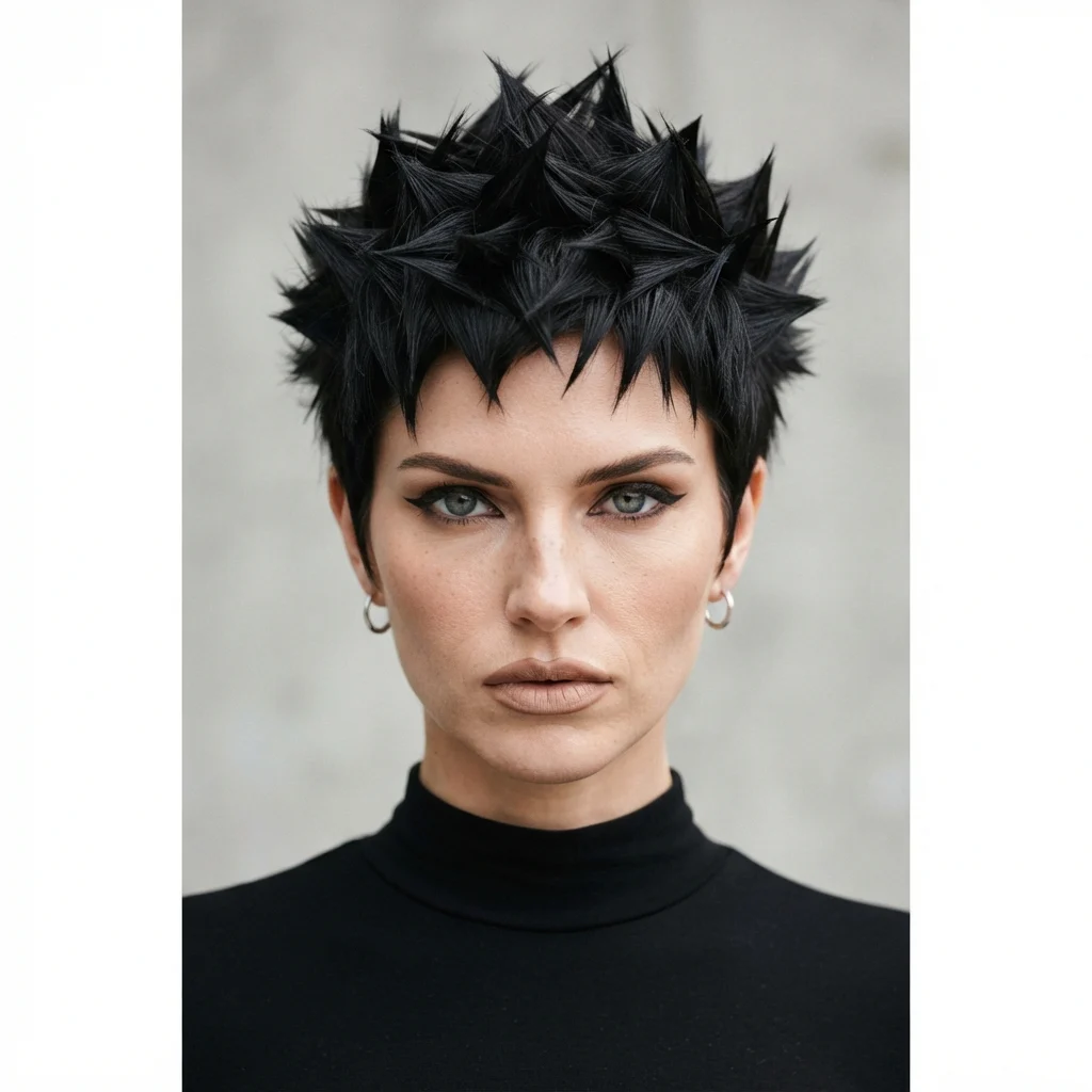 29. Heavily Textured Crown Spikes