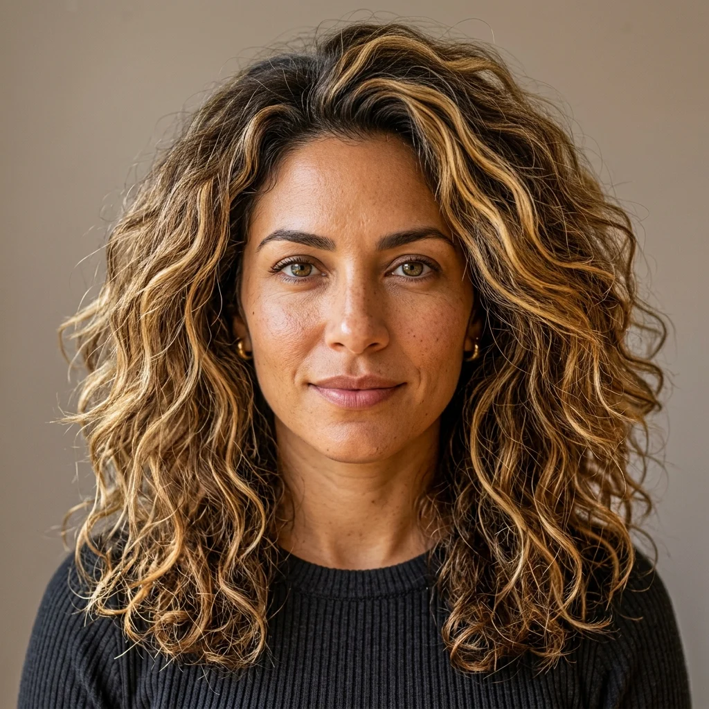 29. Highlights for Thick Coarse Hair
