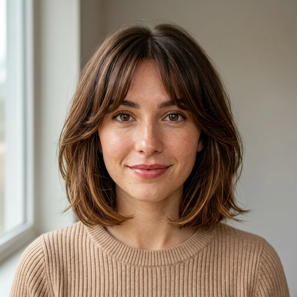 3. Blunt Ends Chin-Length Cut