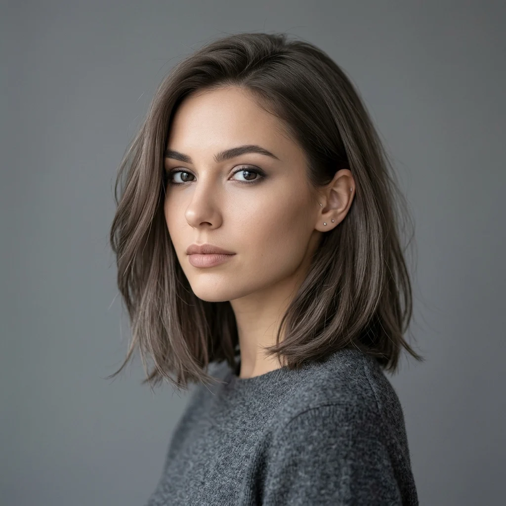3. Cool Ash Brunette with Cool Undertone