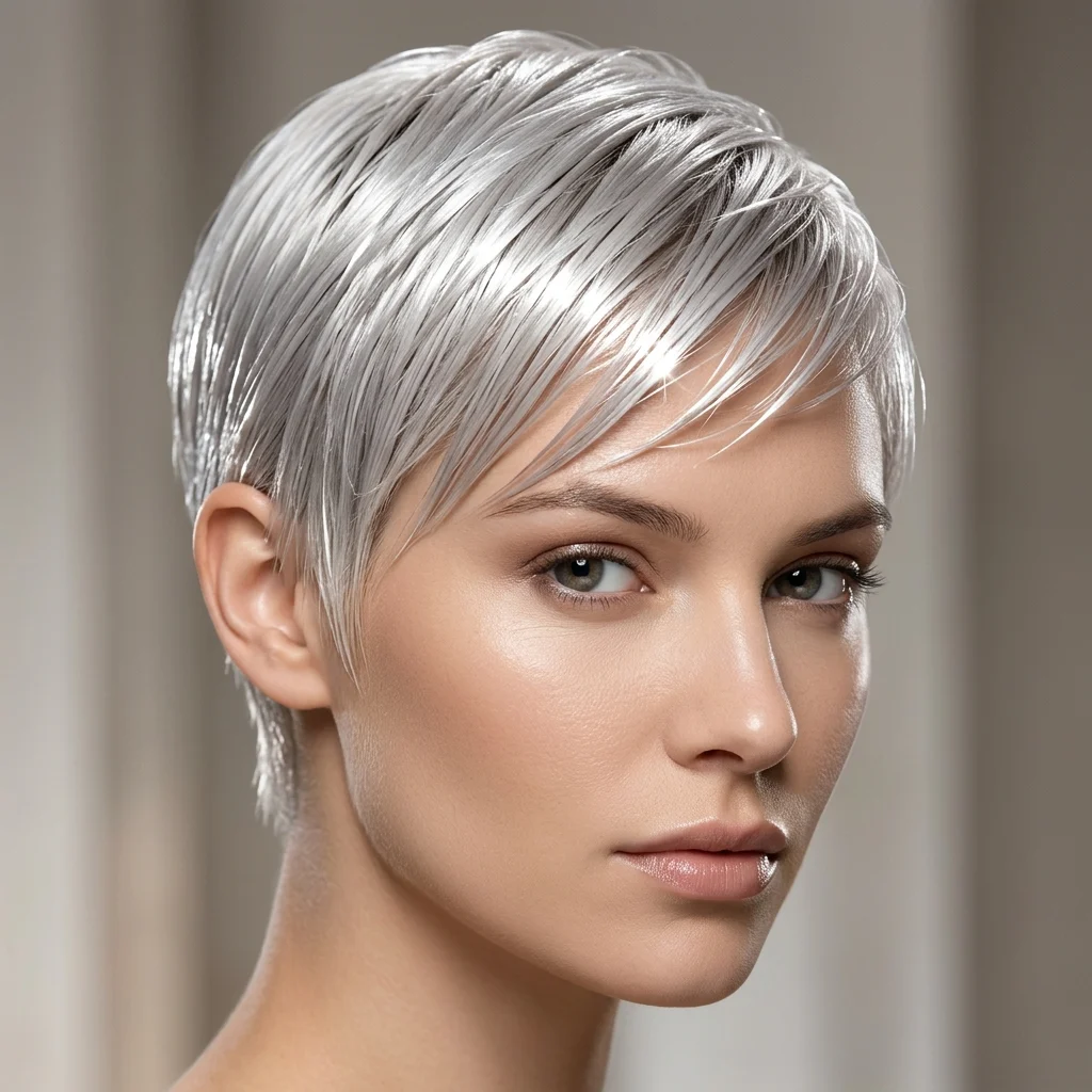3. Glossy Wet Look Finish