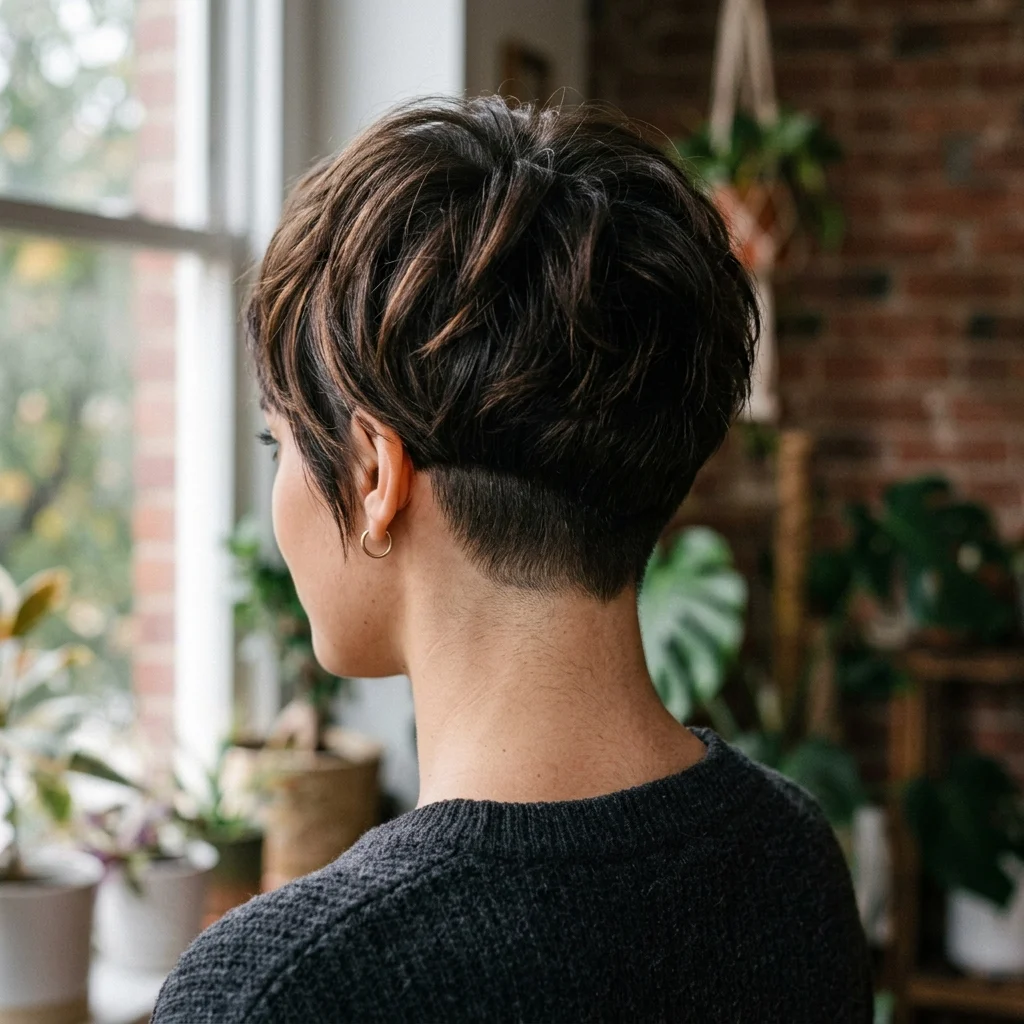 3. Undercut Bixie with Shaved Nape (STRUCTURE)