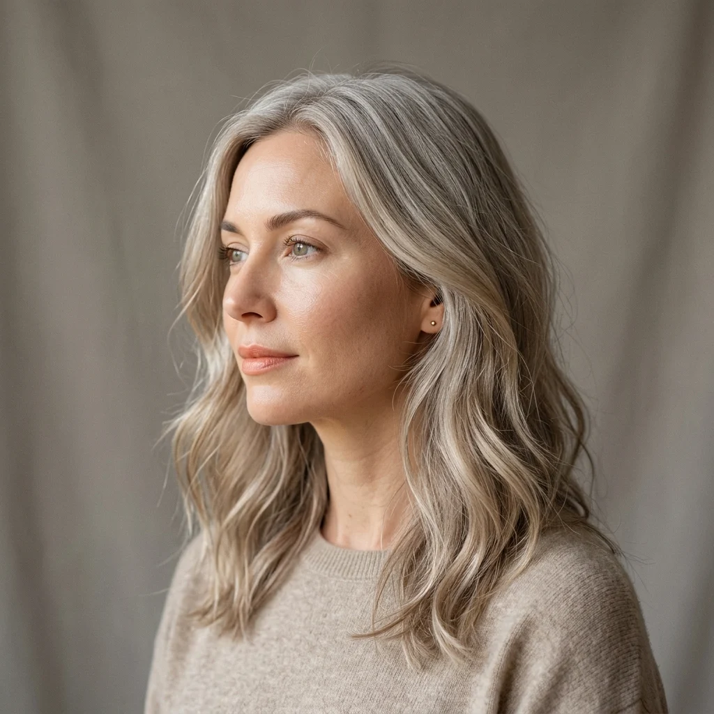 3. Warm Pewter Silver for a Softer Gray