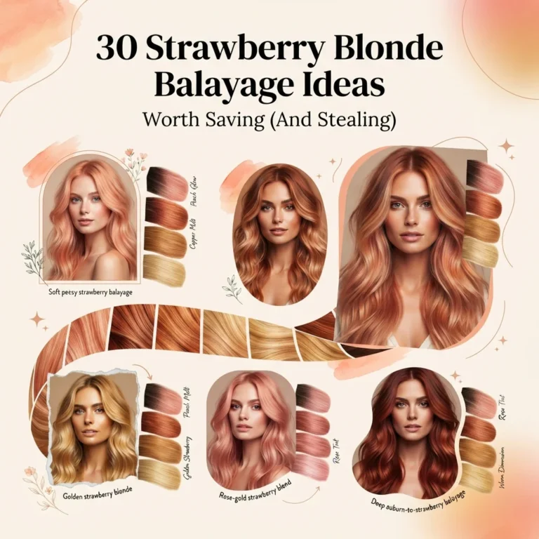 30 Strawberry Blonde Balayage Ideas Worth Saving (And Stealing)