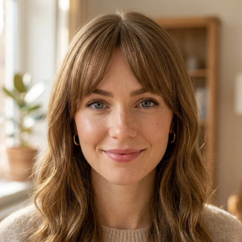 30. Clip-In Bangs