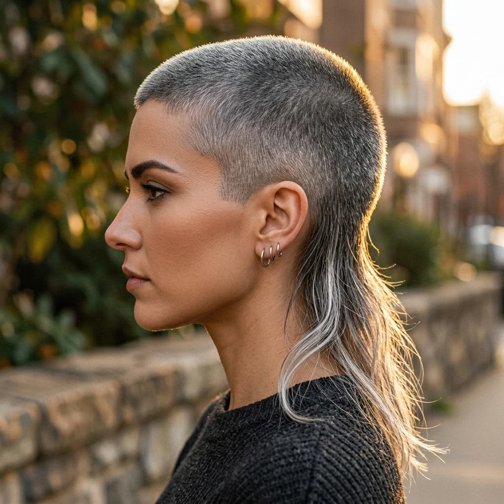 4. Cropped Crown, Extended Nape Silhouette